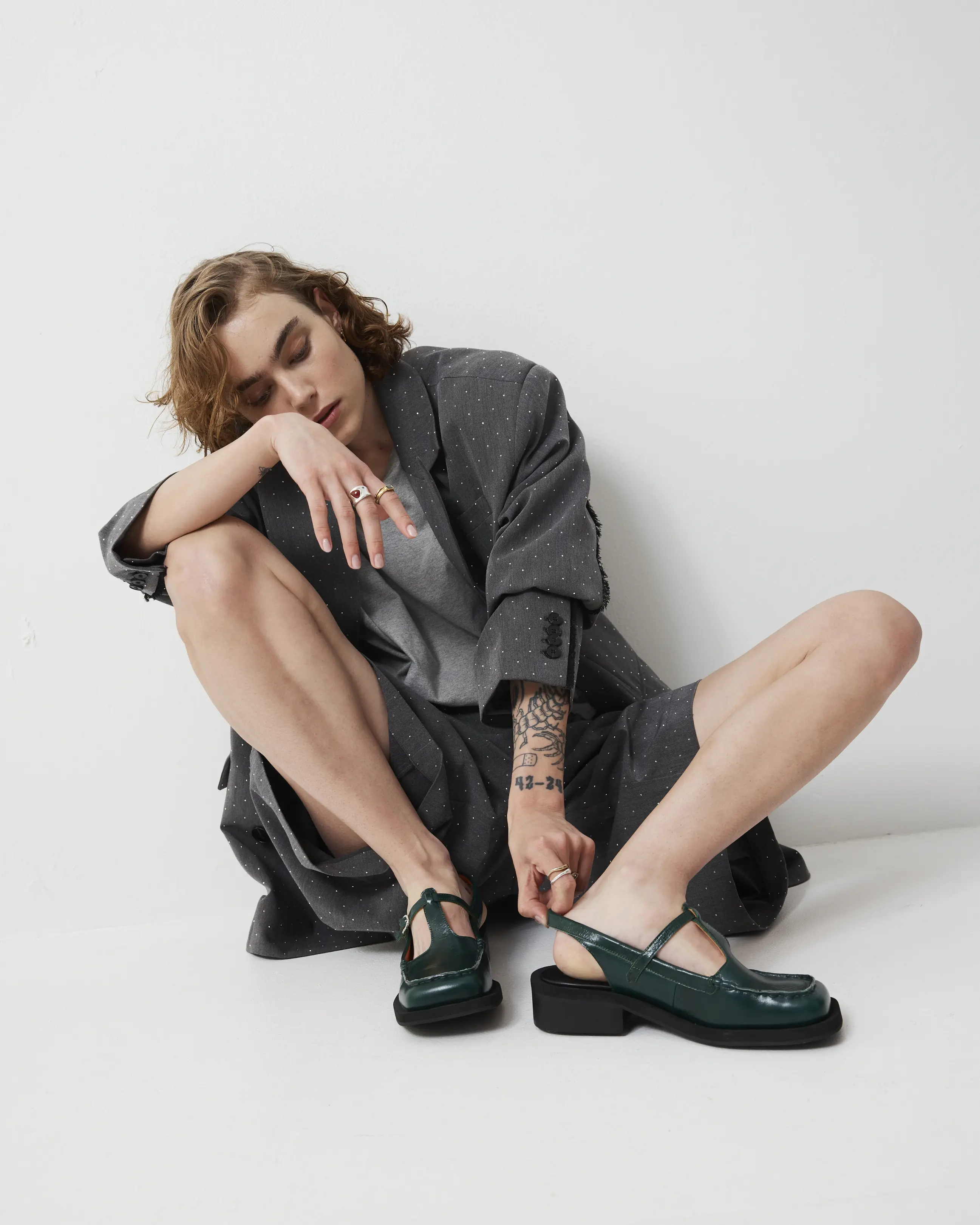 Angel Slingback | Jade Green - Image 5