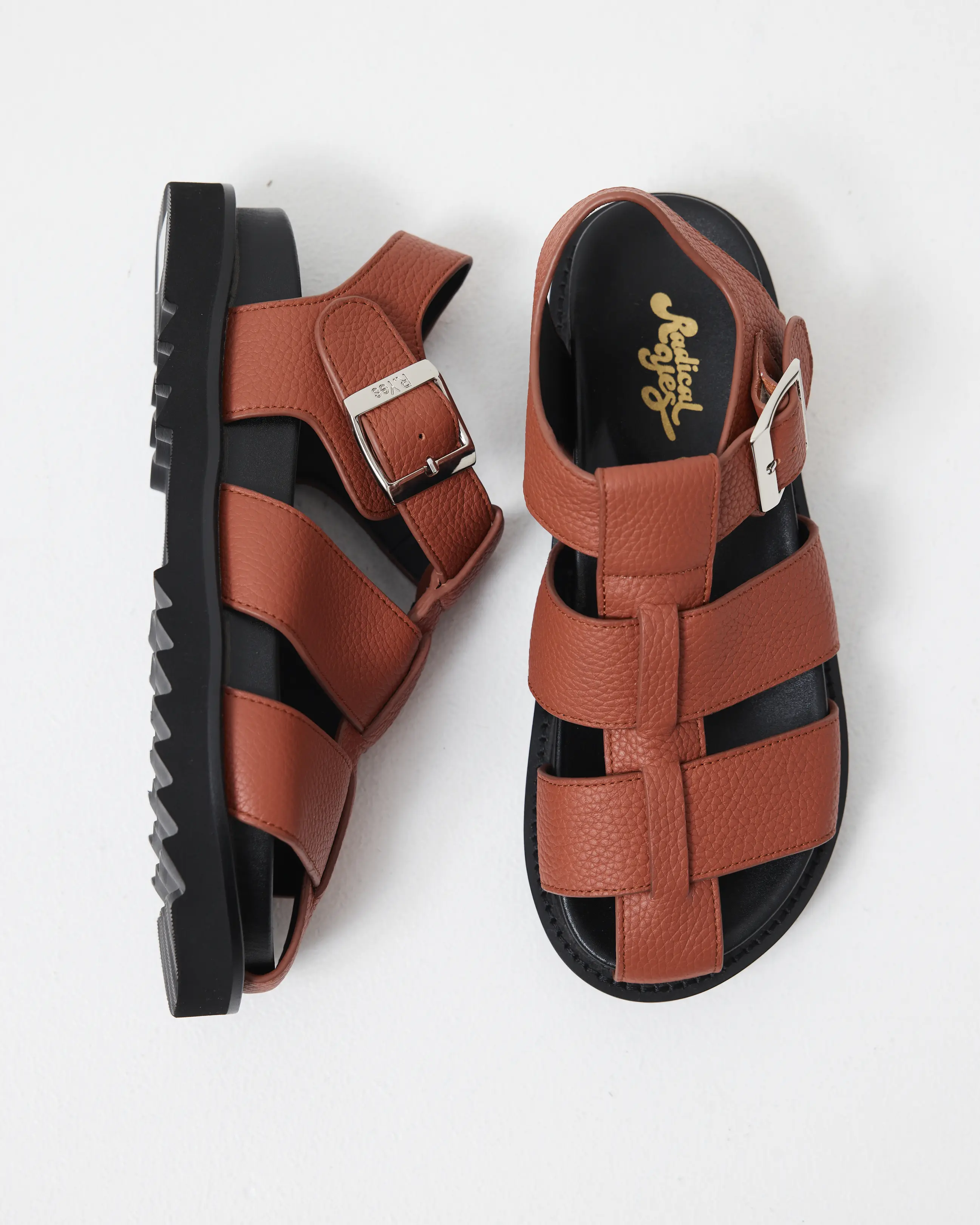 Arkestra 2.0 Fisherman Leather Sandal | Clay - Image 3