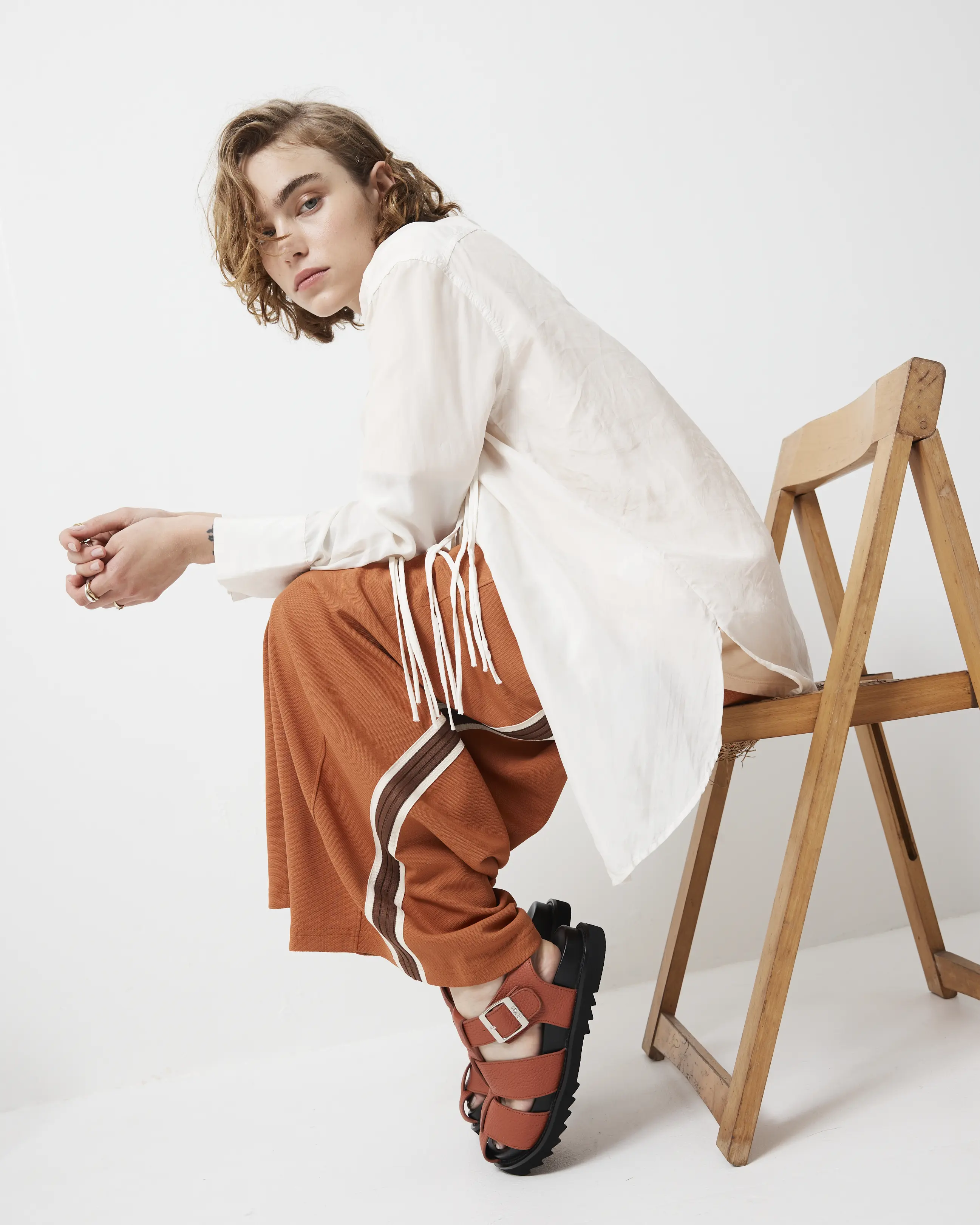 Arkestra 2.0 Fisherman Leather Sandal | Clay - Image 4