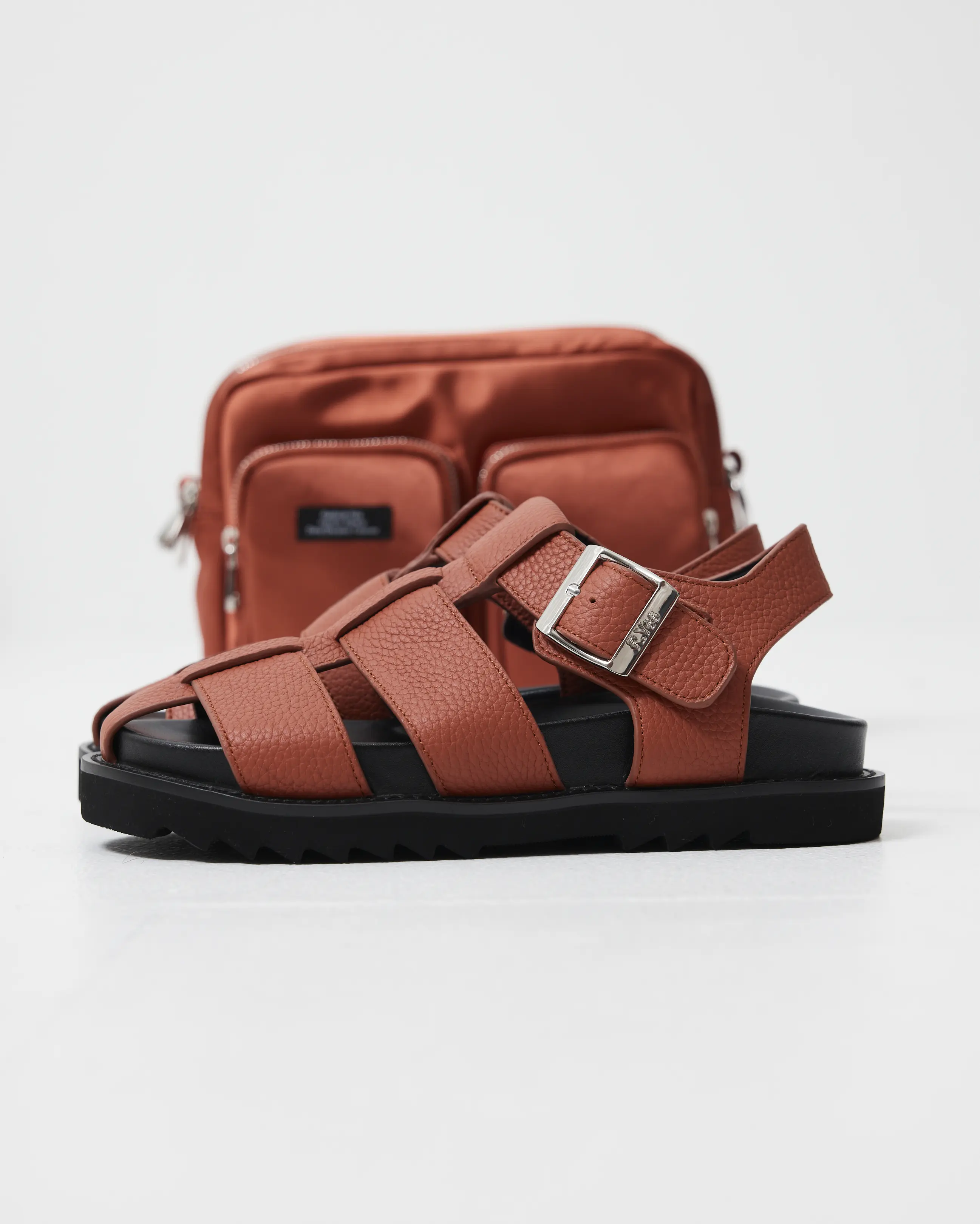 Arkestra 2.0 Fisherman Leather Sandal | Clay - Image 5
