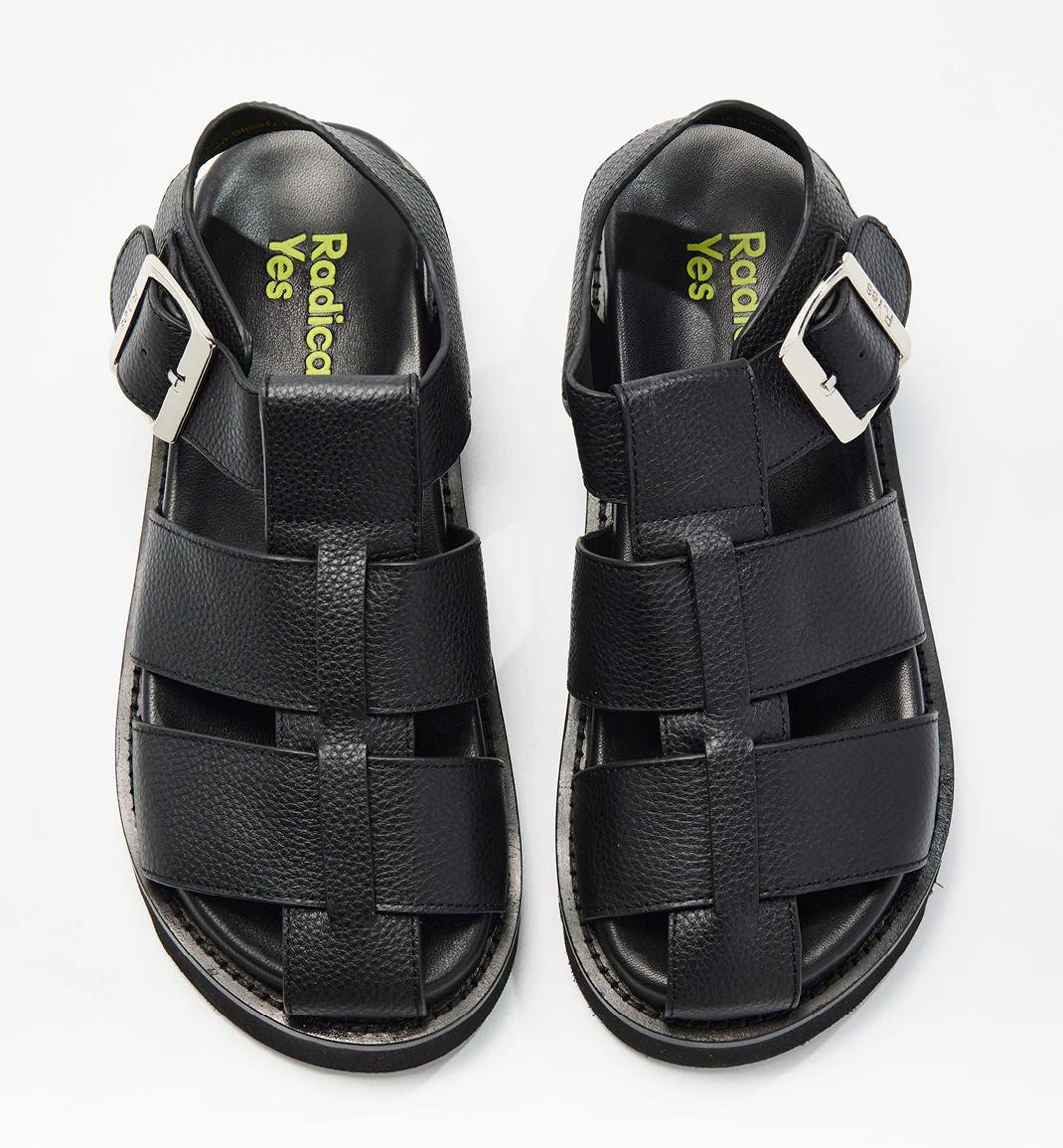 Arkestra 2.0 Fisherman Sandal Tumbled Leather | Black - Image 7