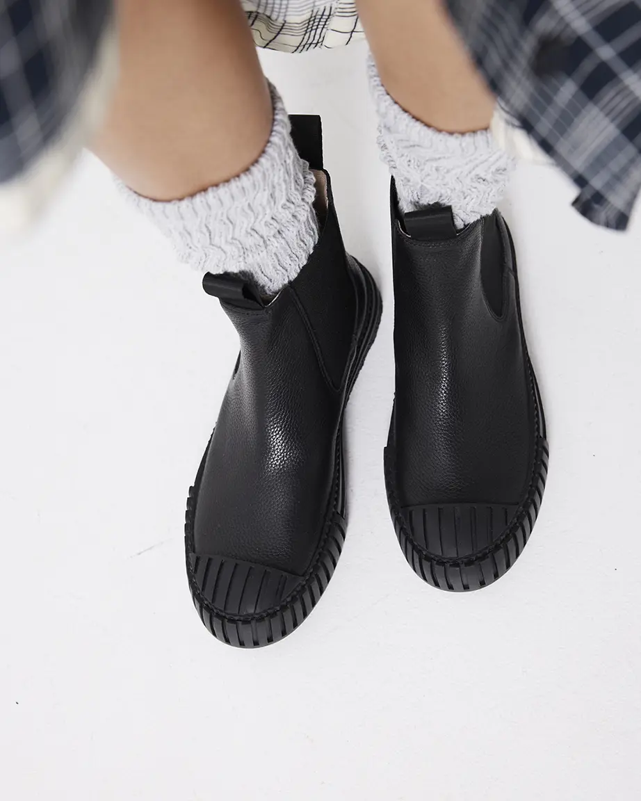 Barbar Chelsea Boot | Black Tumbled - Image 3