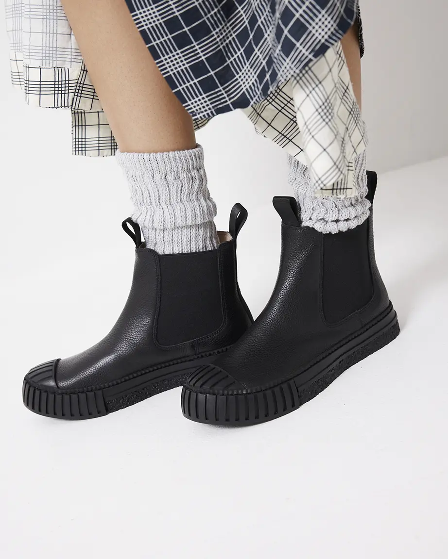 Barbar Chelsea Boot | Black Tumbled - Image 5
