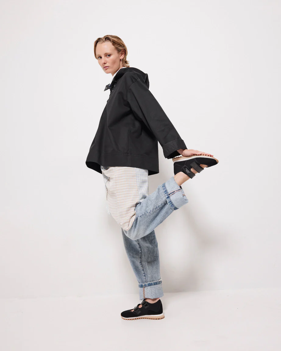 Both Ways 2.0 Velcro Sneaker | Black - Image 6