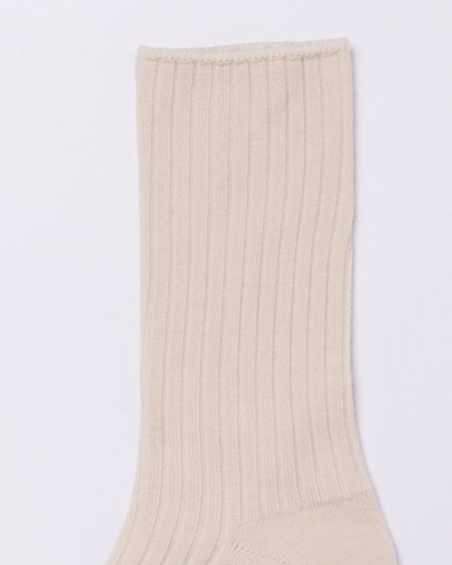 Chusette 100% Premium Wool Seamless Socks | Vanilla Cream - Image 5