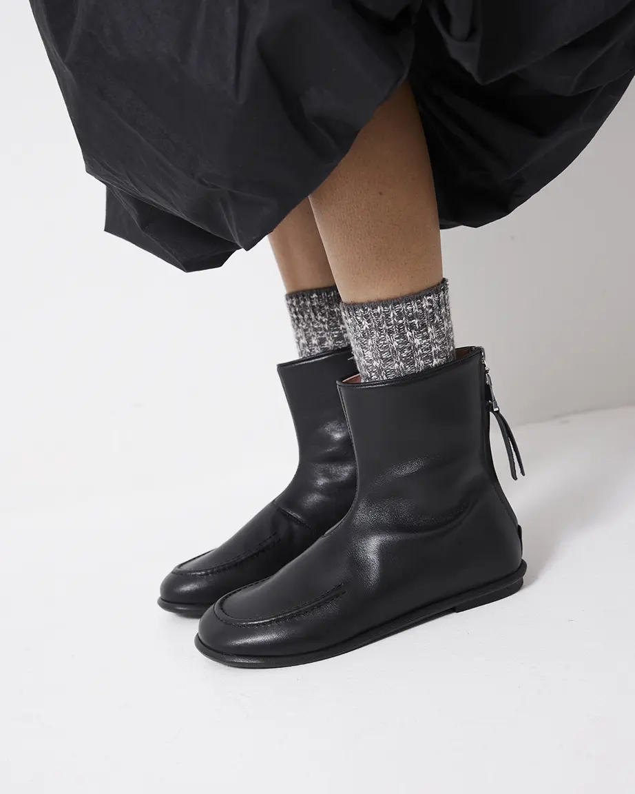 Cocoon Boot | Black Leather - Image 5