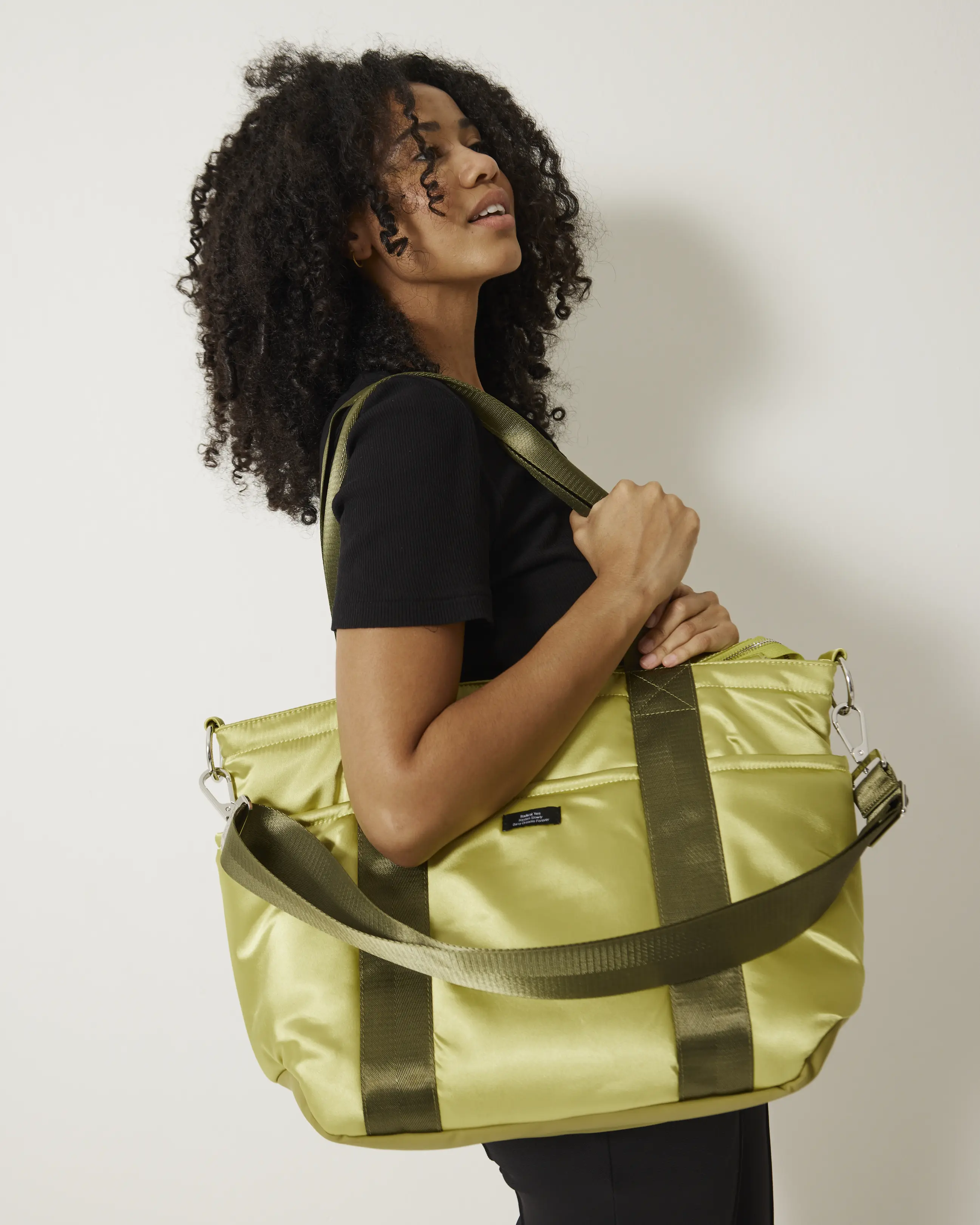 Everything 86 Tote Bag | Electric Leaf - Image 3