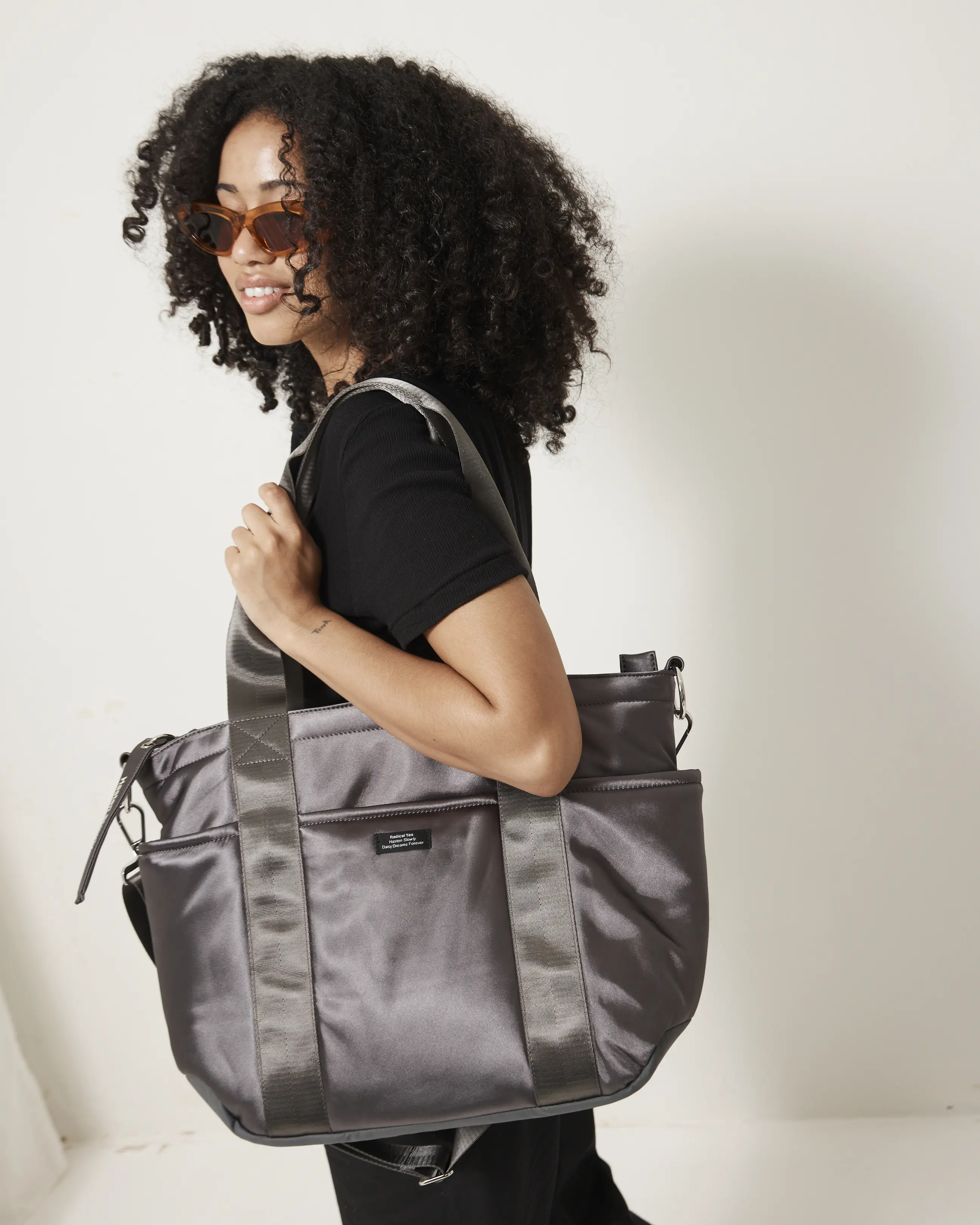 Everything 86 Tote Bag | Slate Grey - Image 3