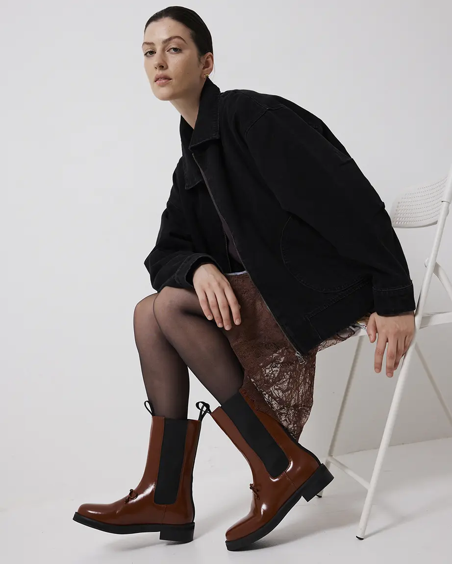 Georgia Riding Boot | Ginger - Image 3