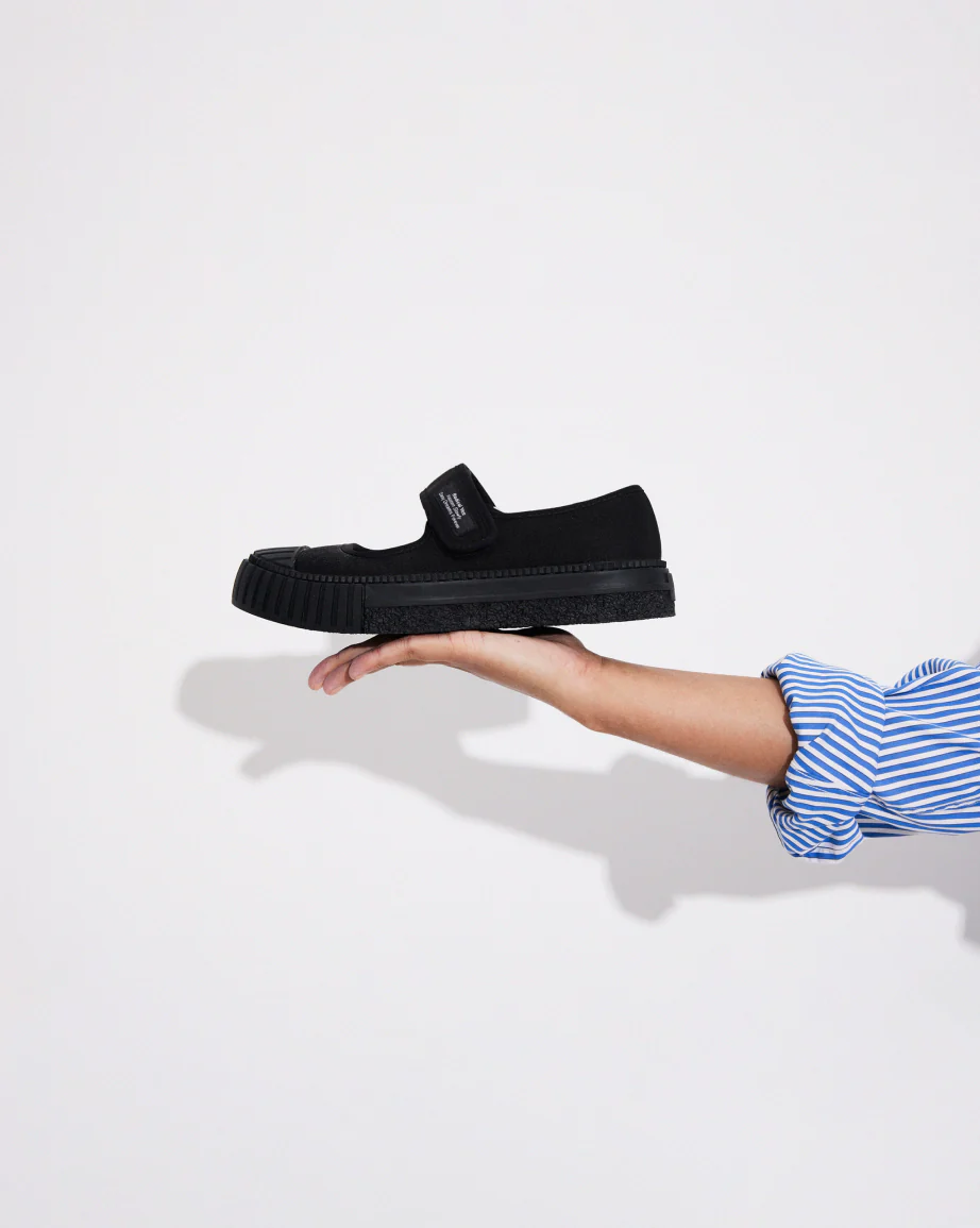 Grace Velcro Mary Jane | Black - Image 3