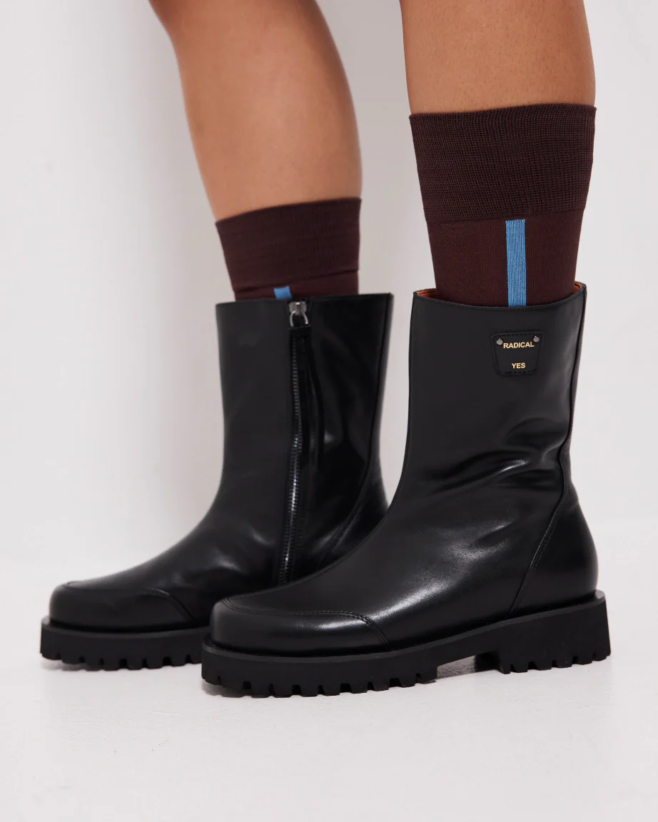 Luminous Midi Boot | Black - Image 3
