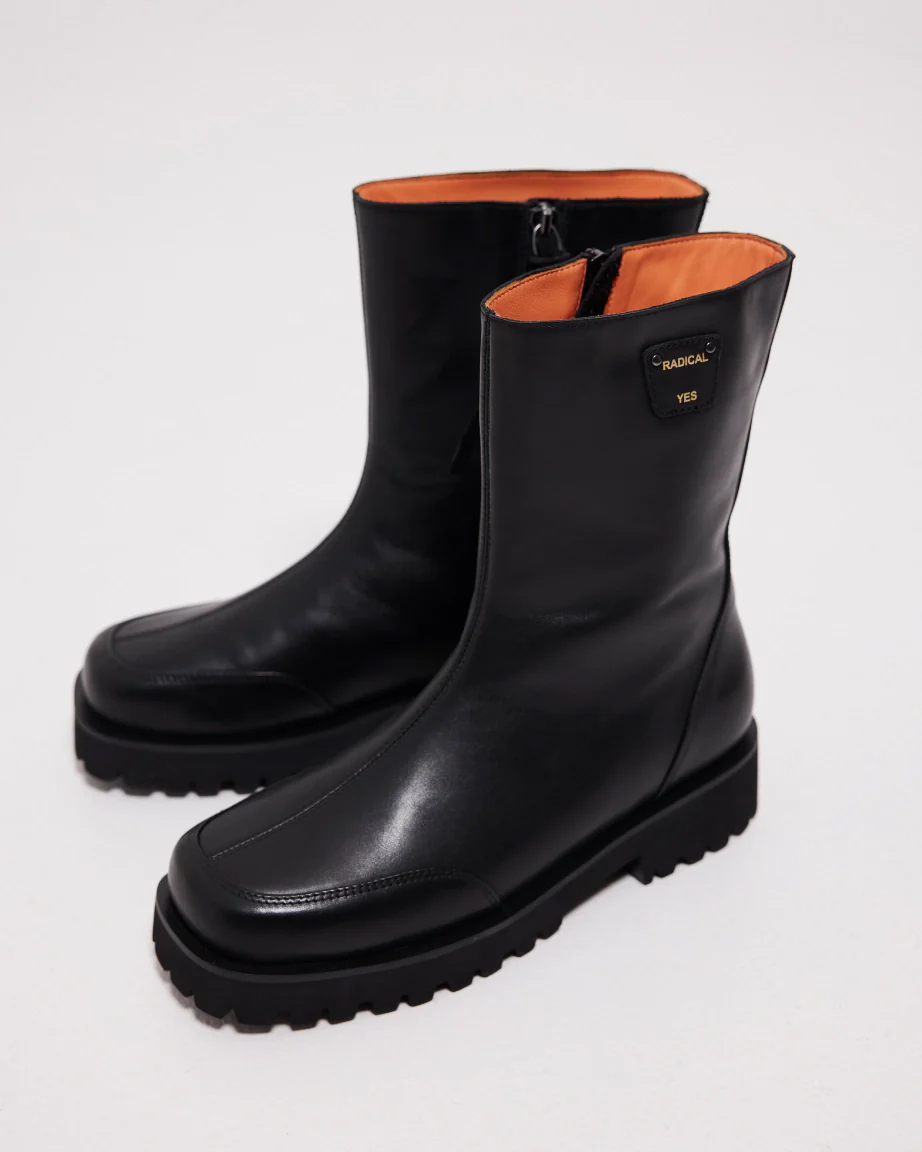 Luminous Midi Boot | Black - Image 4