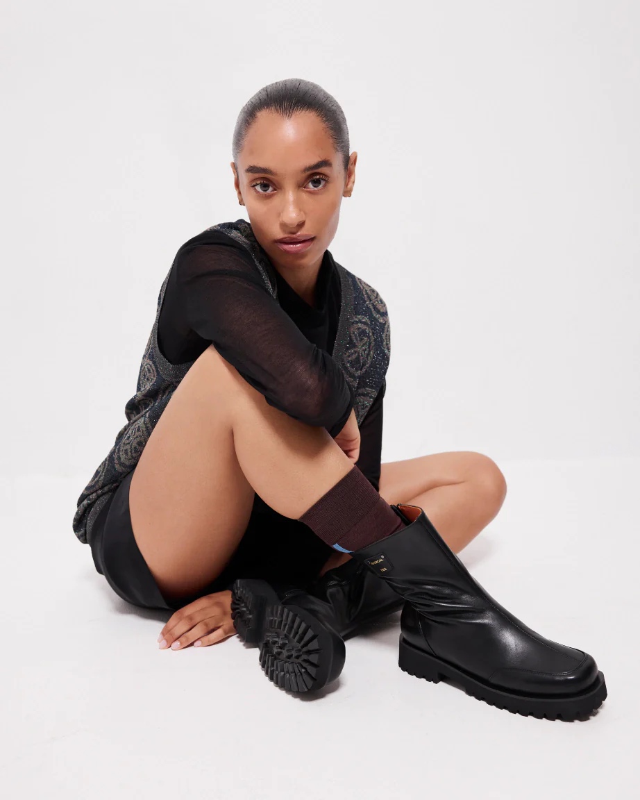 Luminous Midi Boot | Black - Image 5