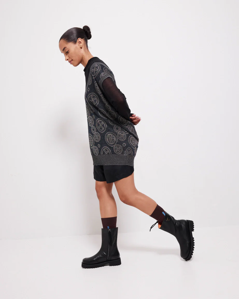Luminous Midi Boot | Black - Image 7