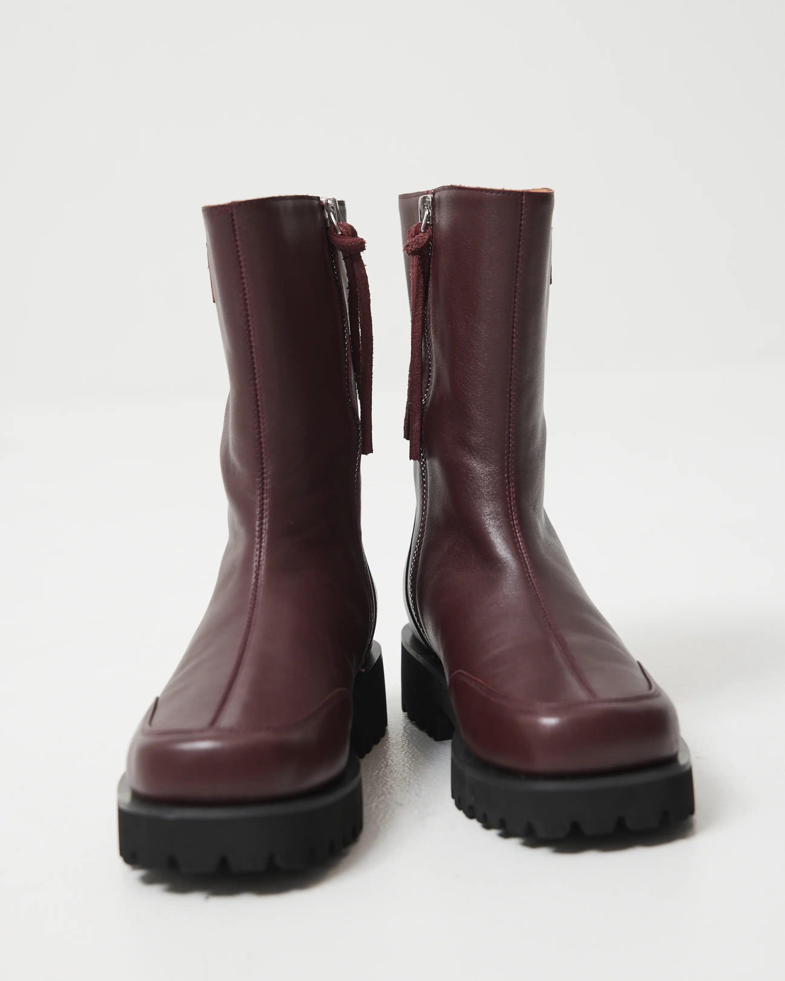 Luminous Midi Boot | Cherry - Image 3
