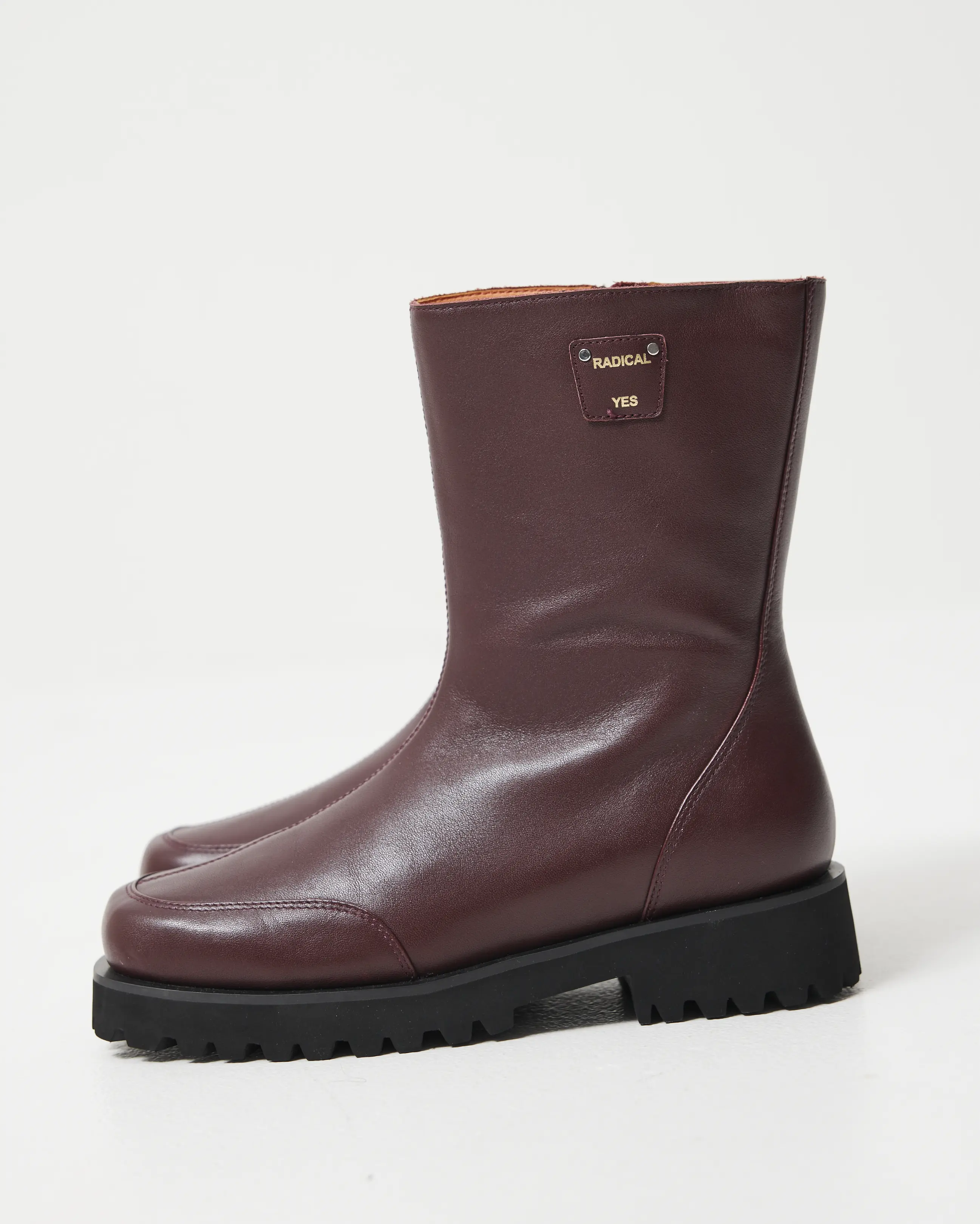 Luminous Midi Boot | Cherry - Image 4
