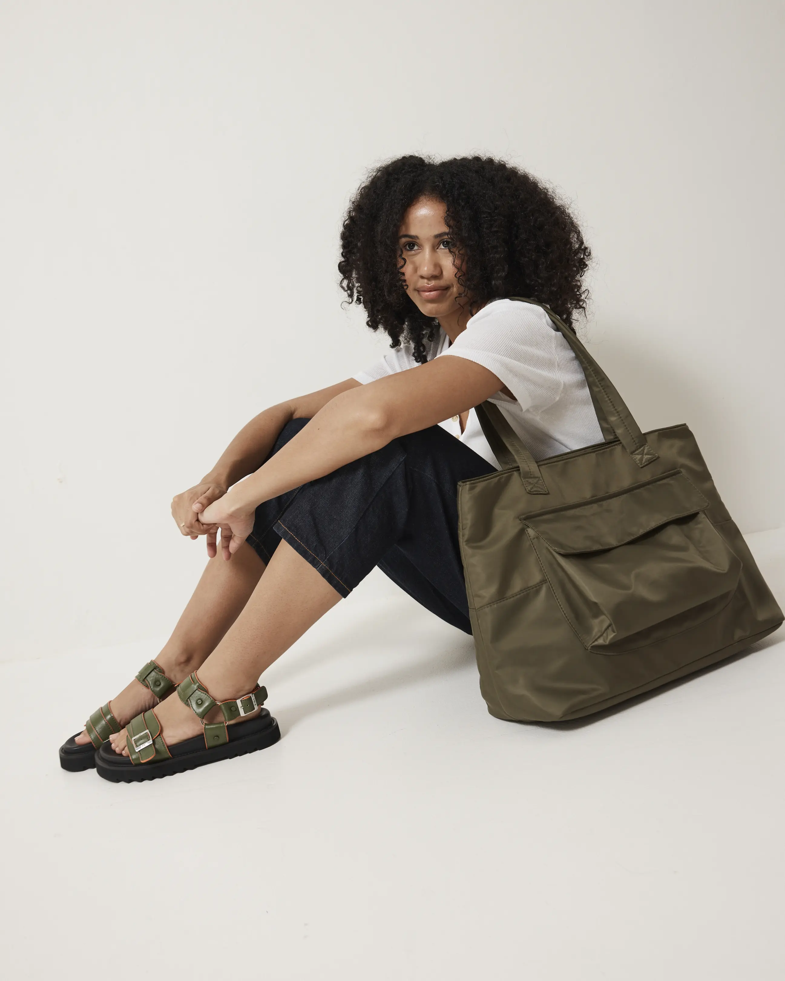 Paloma Market Tote | Pickle - Image 5
