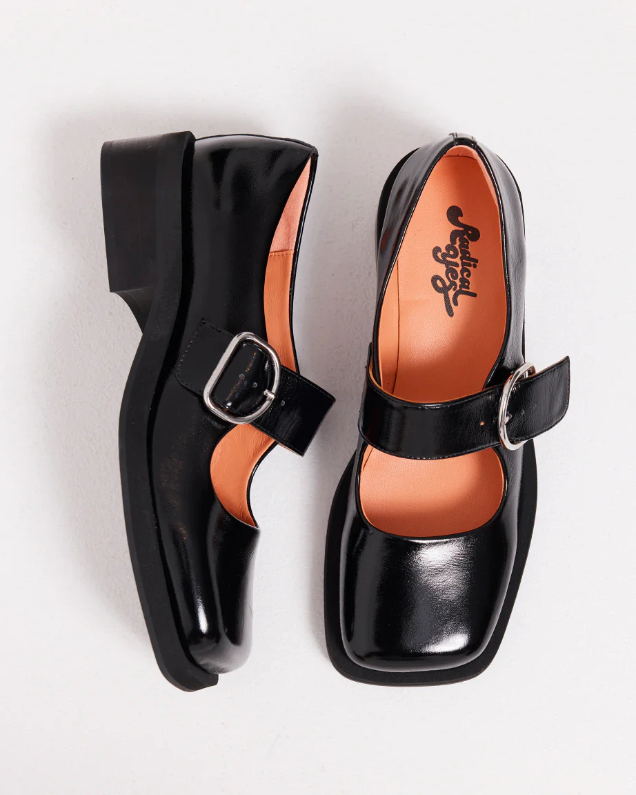 Monae Buckle Shoe | Black Crush - Image 3
