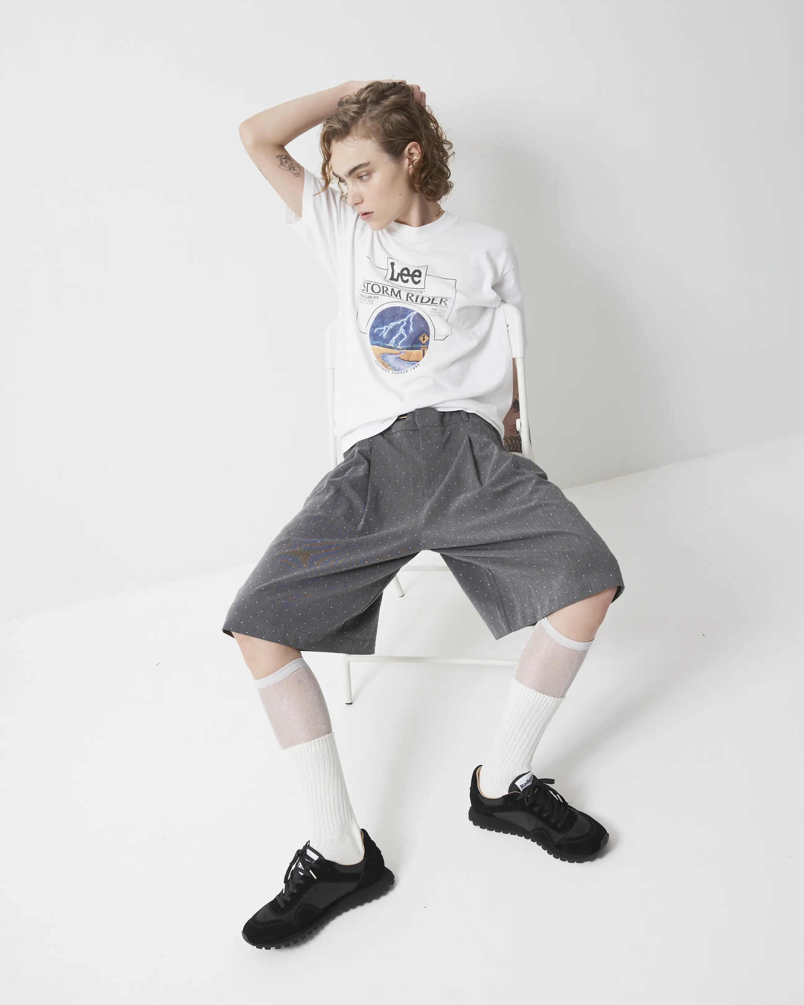Moon Street Lace Up Sneaker | Black - Image 3