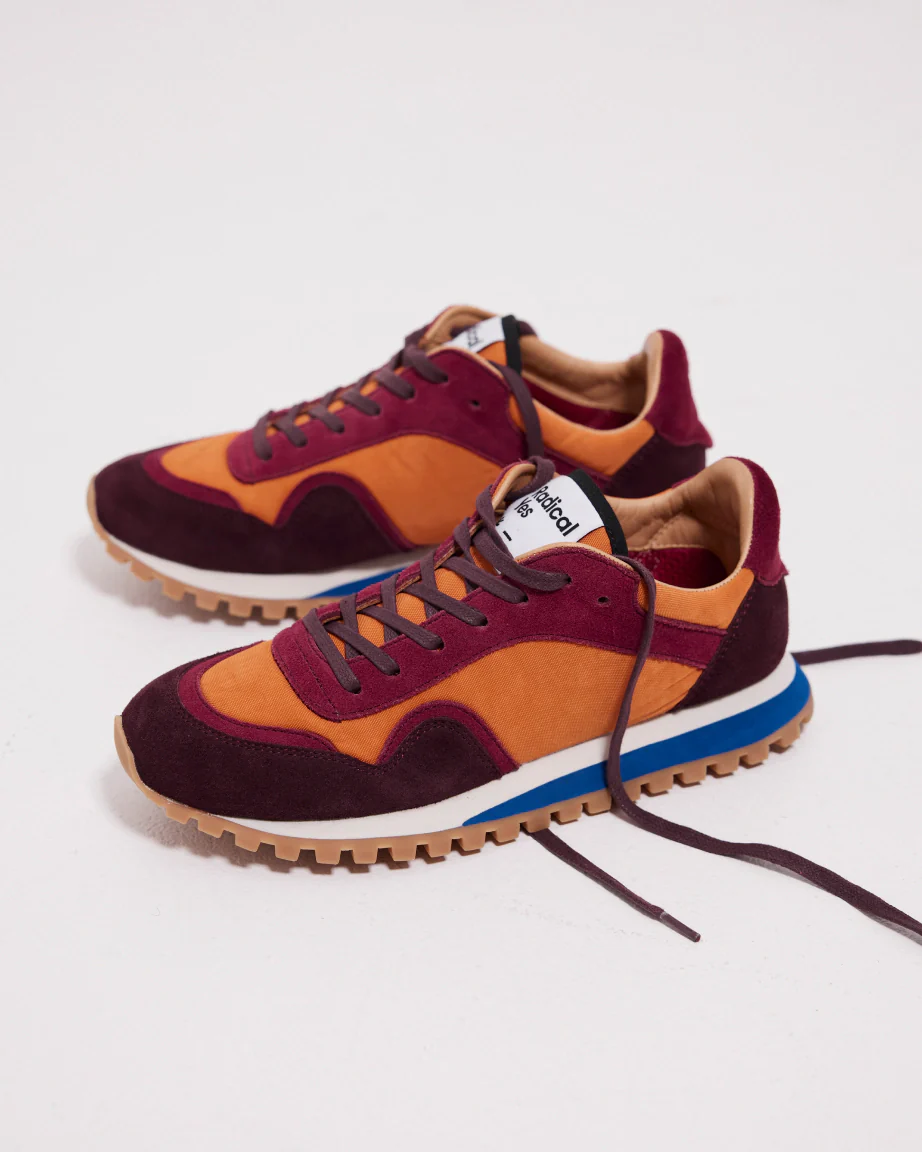 Moon Street Lace Up Sneaker | Mango & Cherry - Image 3
