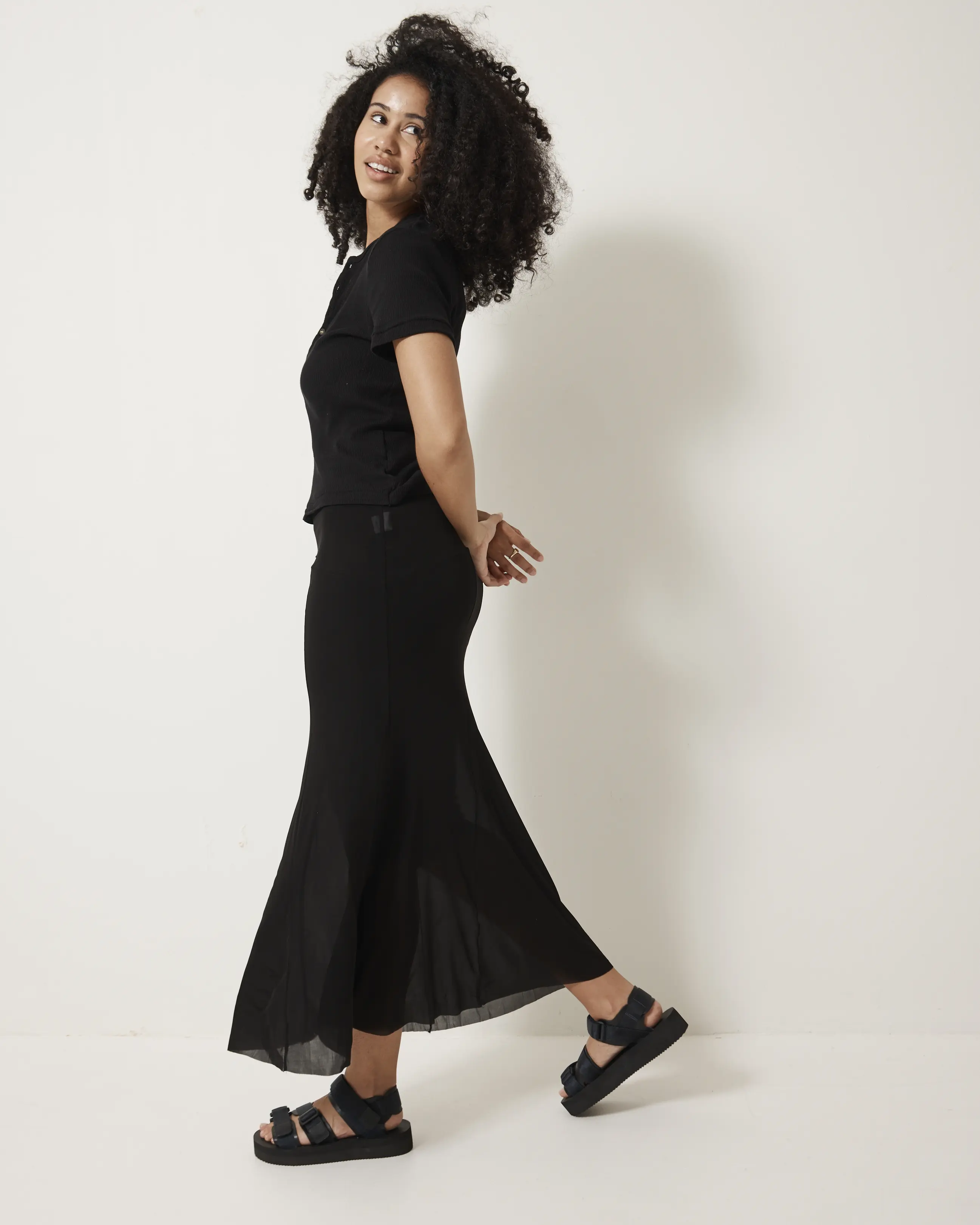 Neptune 2.0 Athletic Sandal | Midnight Black - Image 4