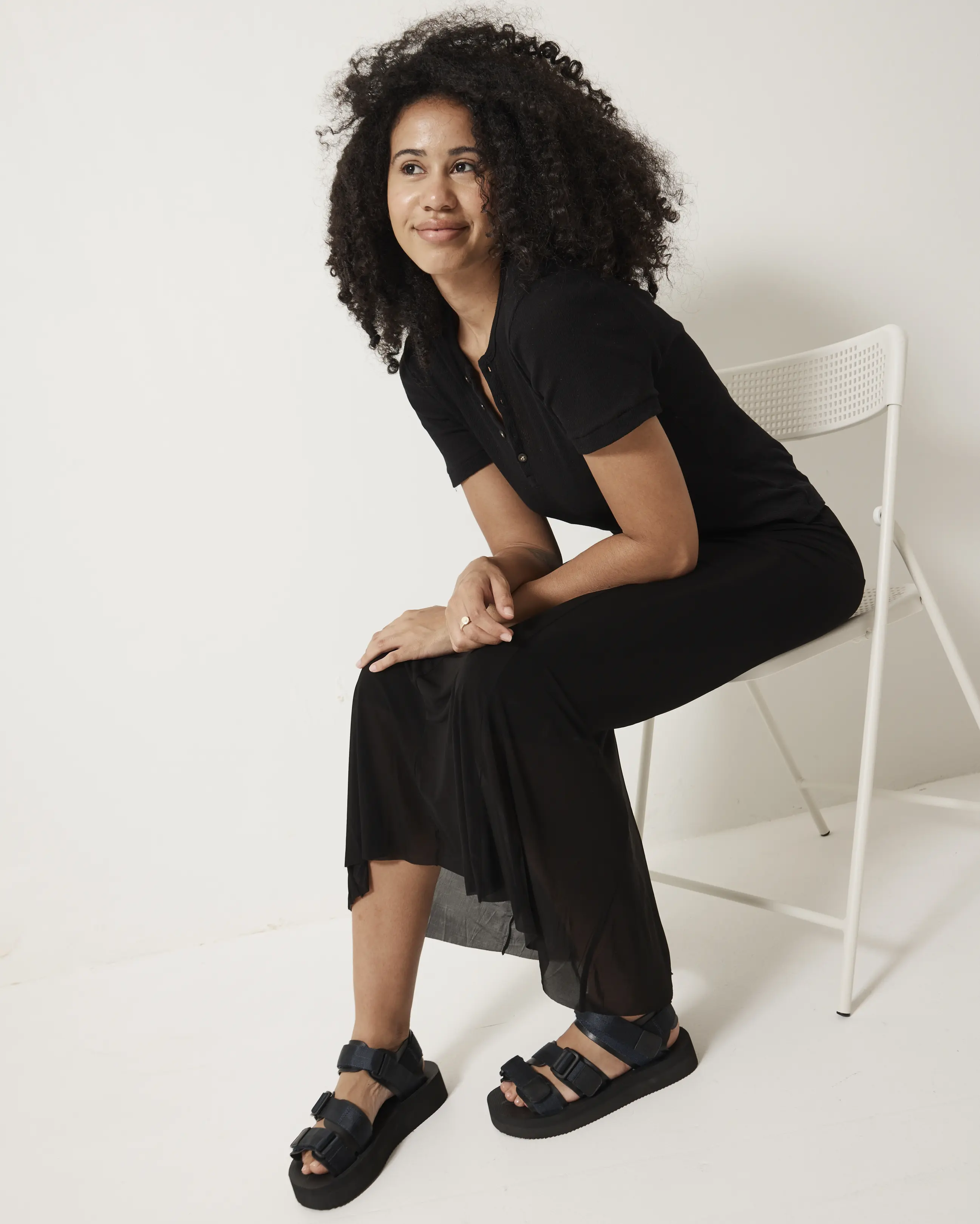 Neptune 2.0 Athletic Sandal | Midnight Black - Image 5