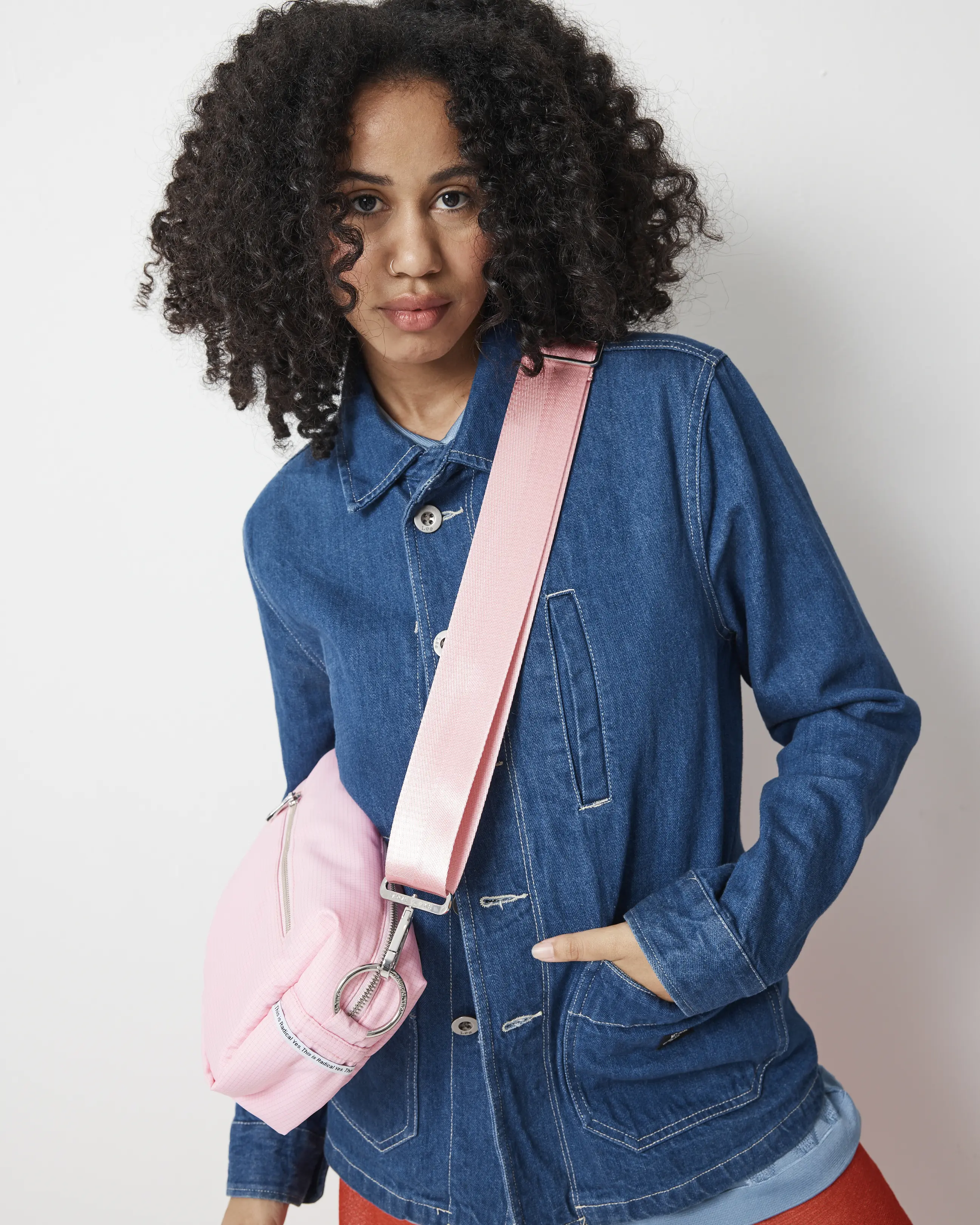 North Star 2.0 Nylon Clutch | Pink Ripstop - Image 3