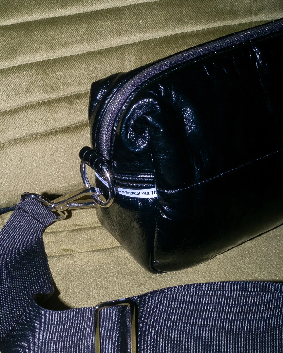 North Star Leather Clutch | Black Crush - Image 6