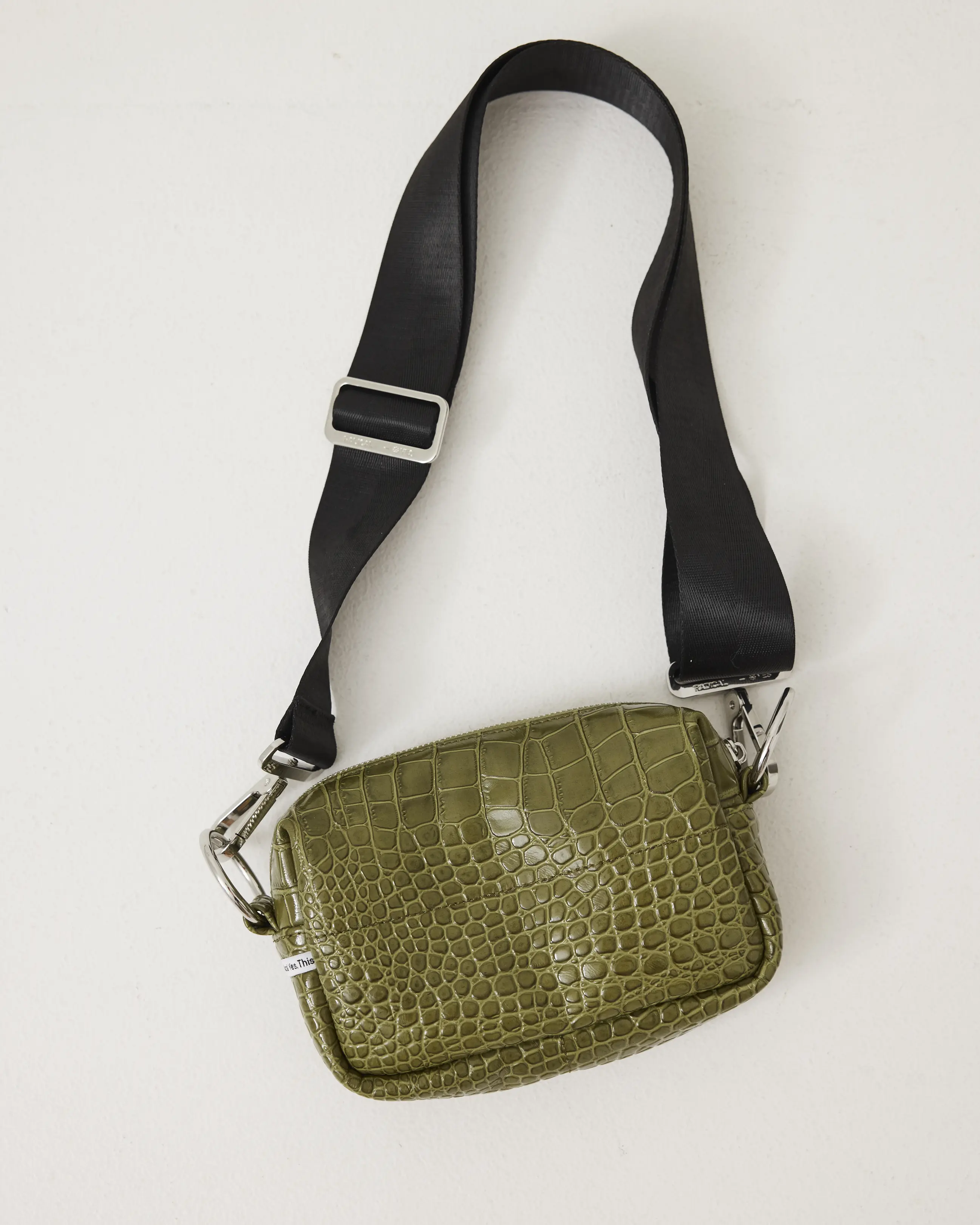 North Star Mini | Moss Green Croc - Image 3
