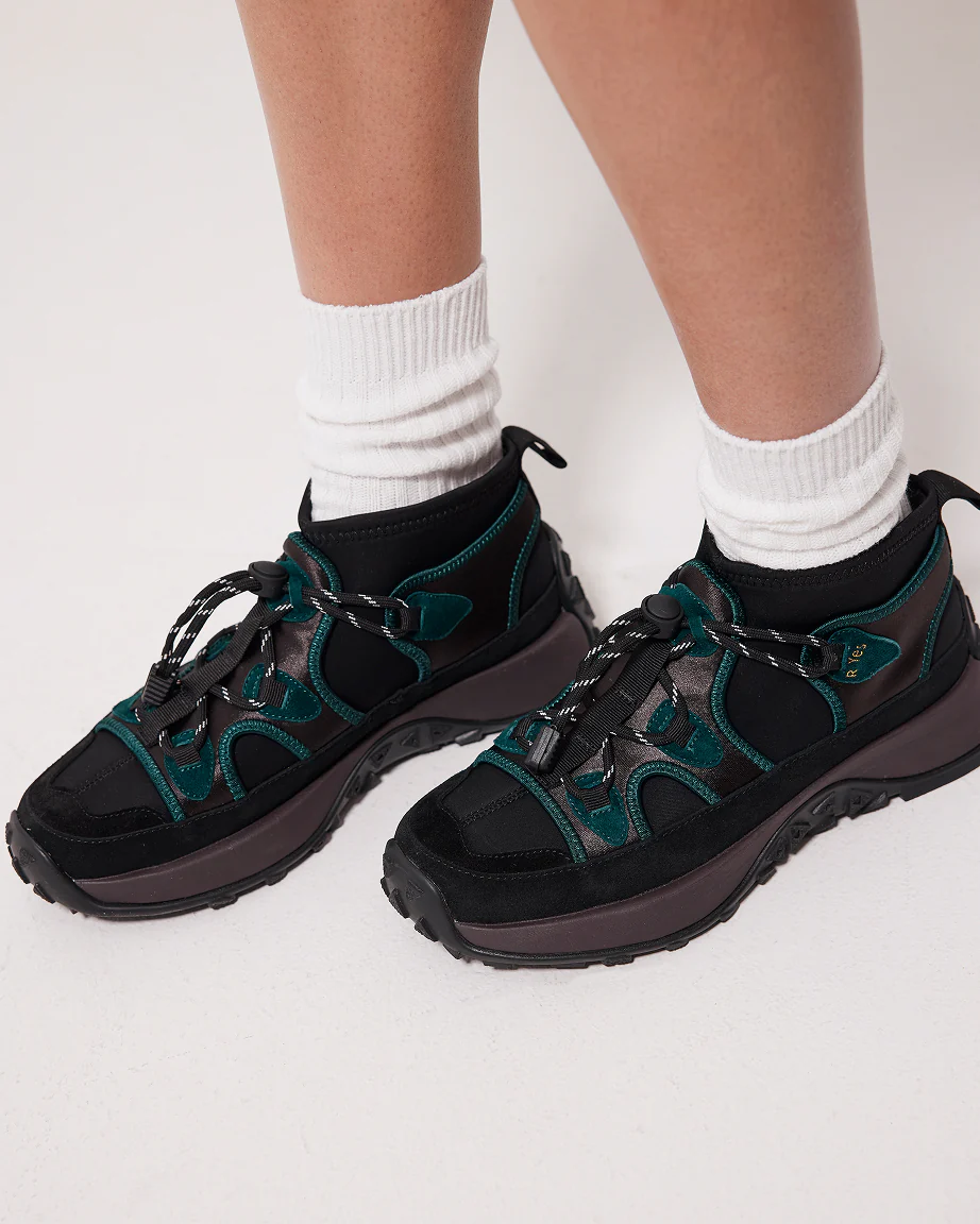 Osaka Neoprene and Leather Hiker | Petrol - Image 5