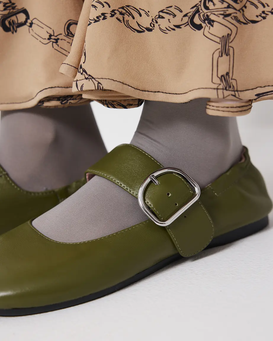 Petit Palais Buckle Shoe | Cardamom - Image 3