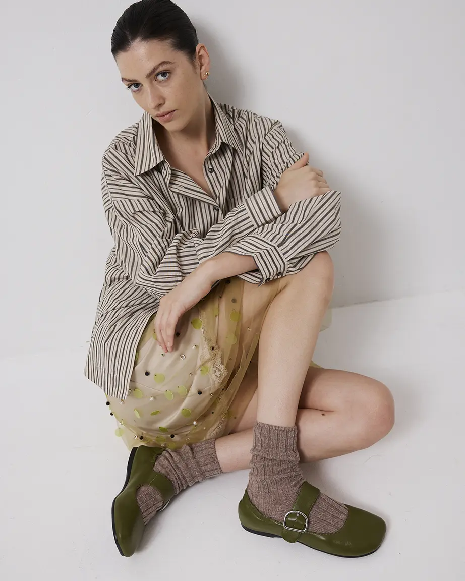 Petit Palais Buckle Shoe | Cardamom - Image 6
