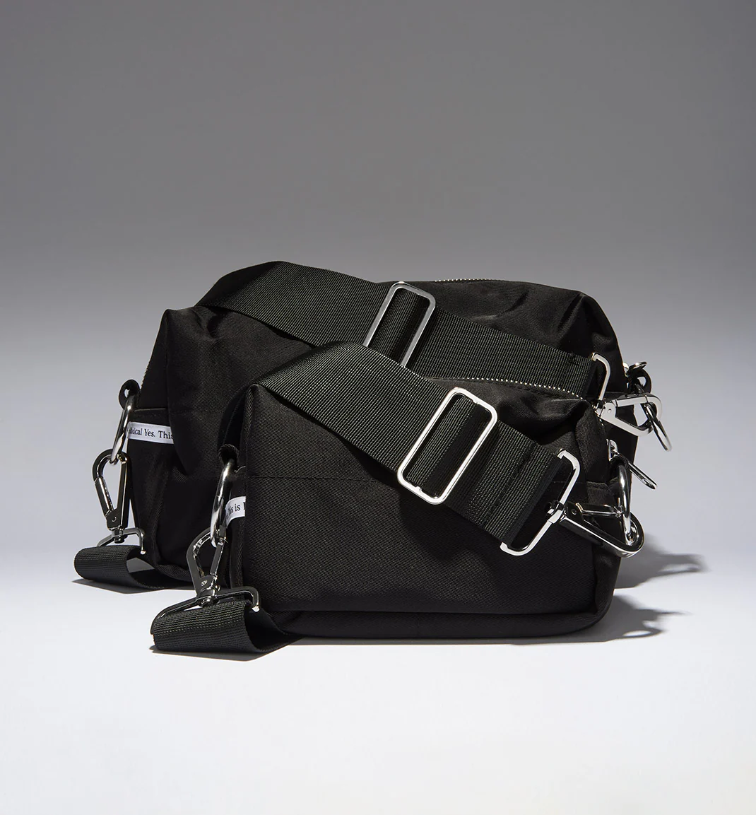 North Star Nylon Clutch MINI | Black - Image 4