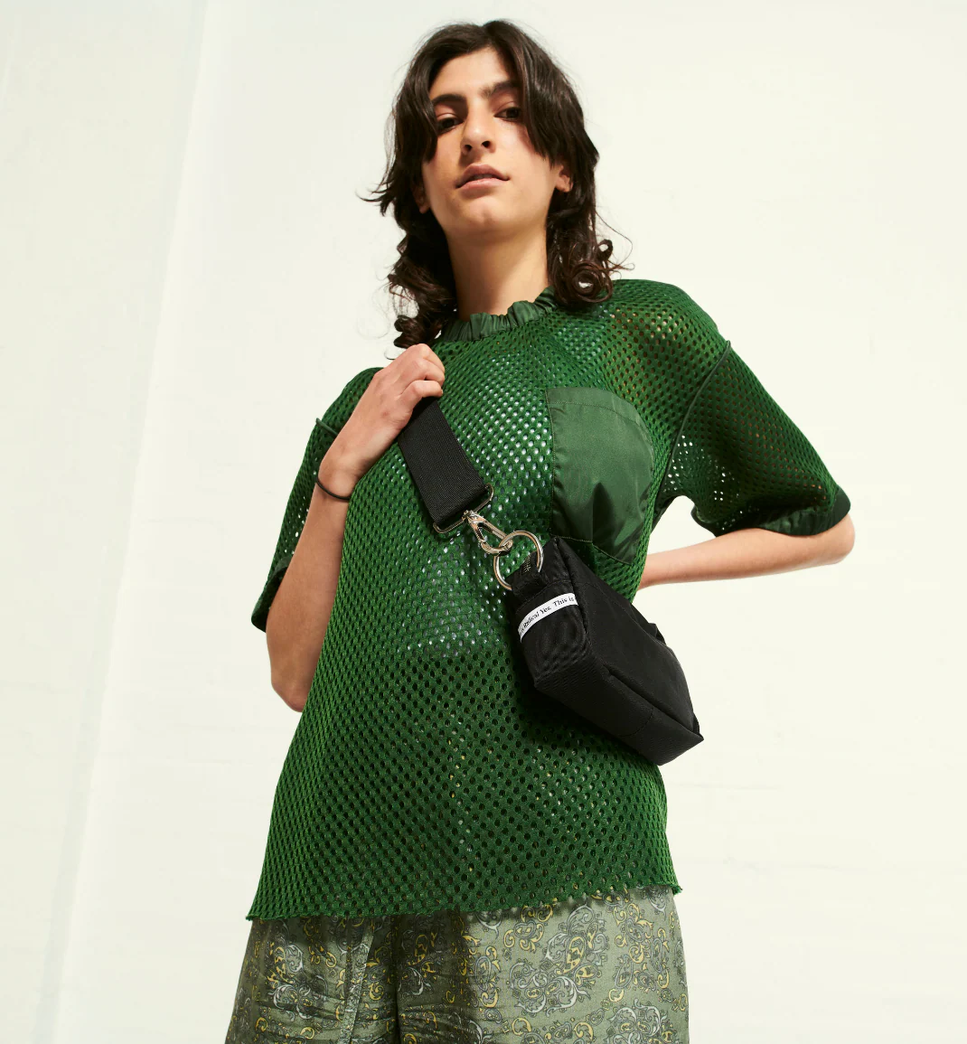 North Star Nylon Clutch MINI | Black - Image 7