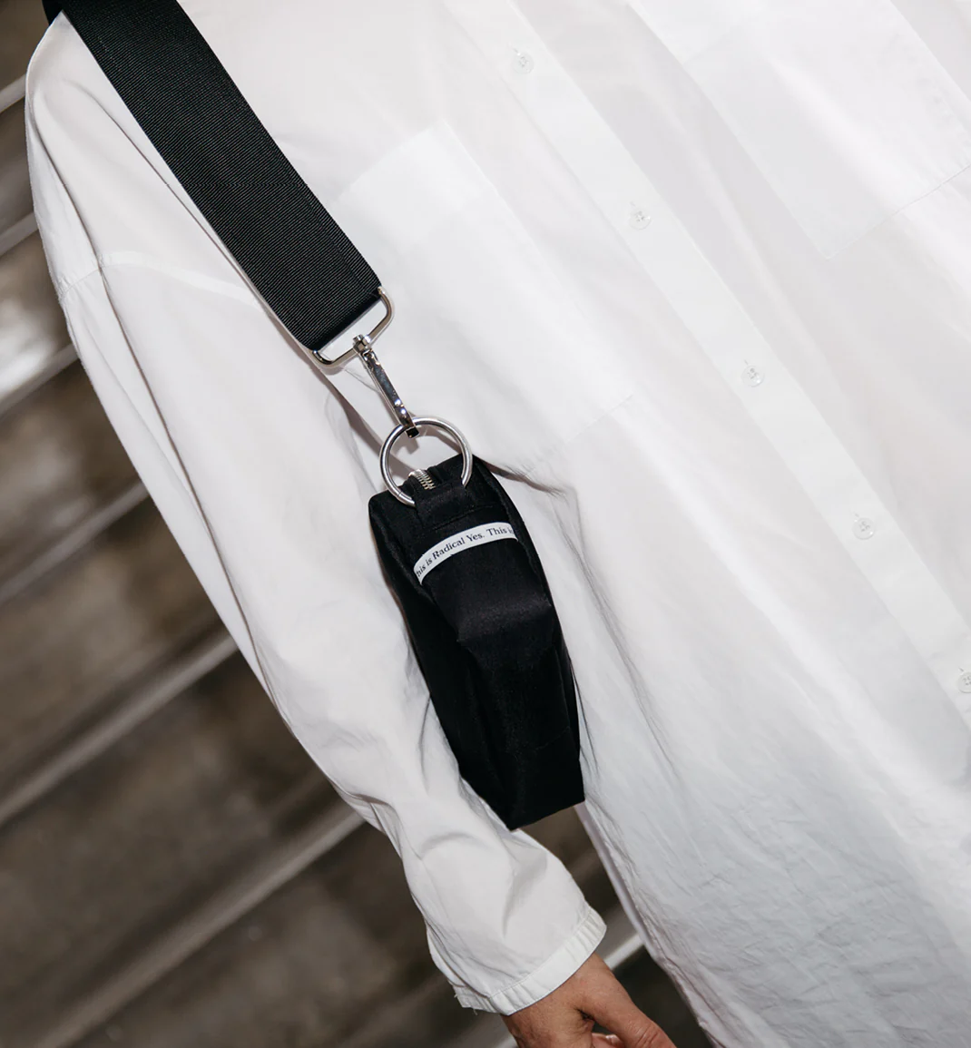 North Star Nylon Clutch MINI | Black - Image 8