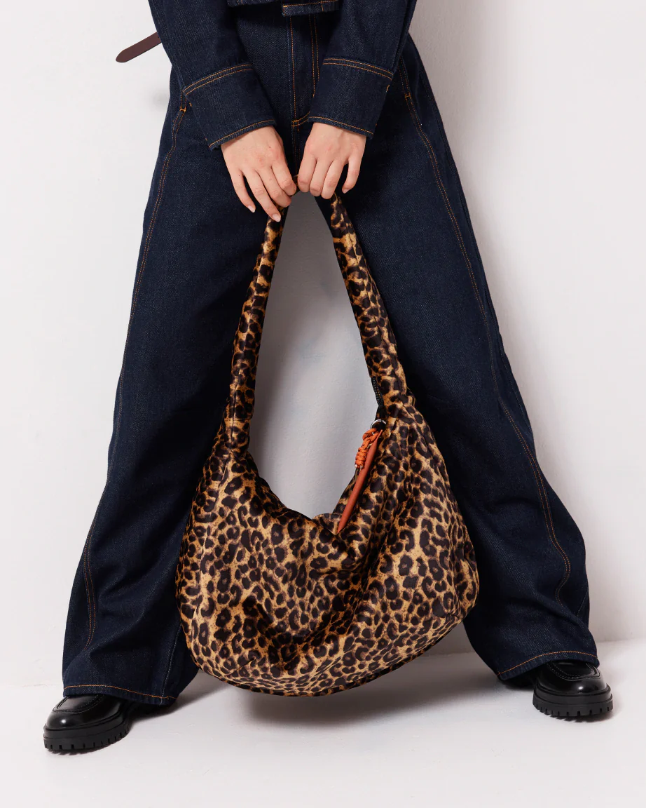 Rainbow Tote | Leopard Print Velvet - Image 6