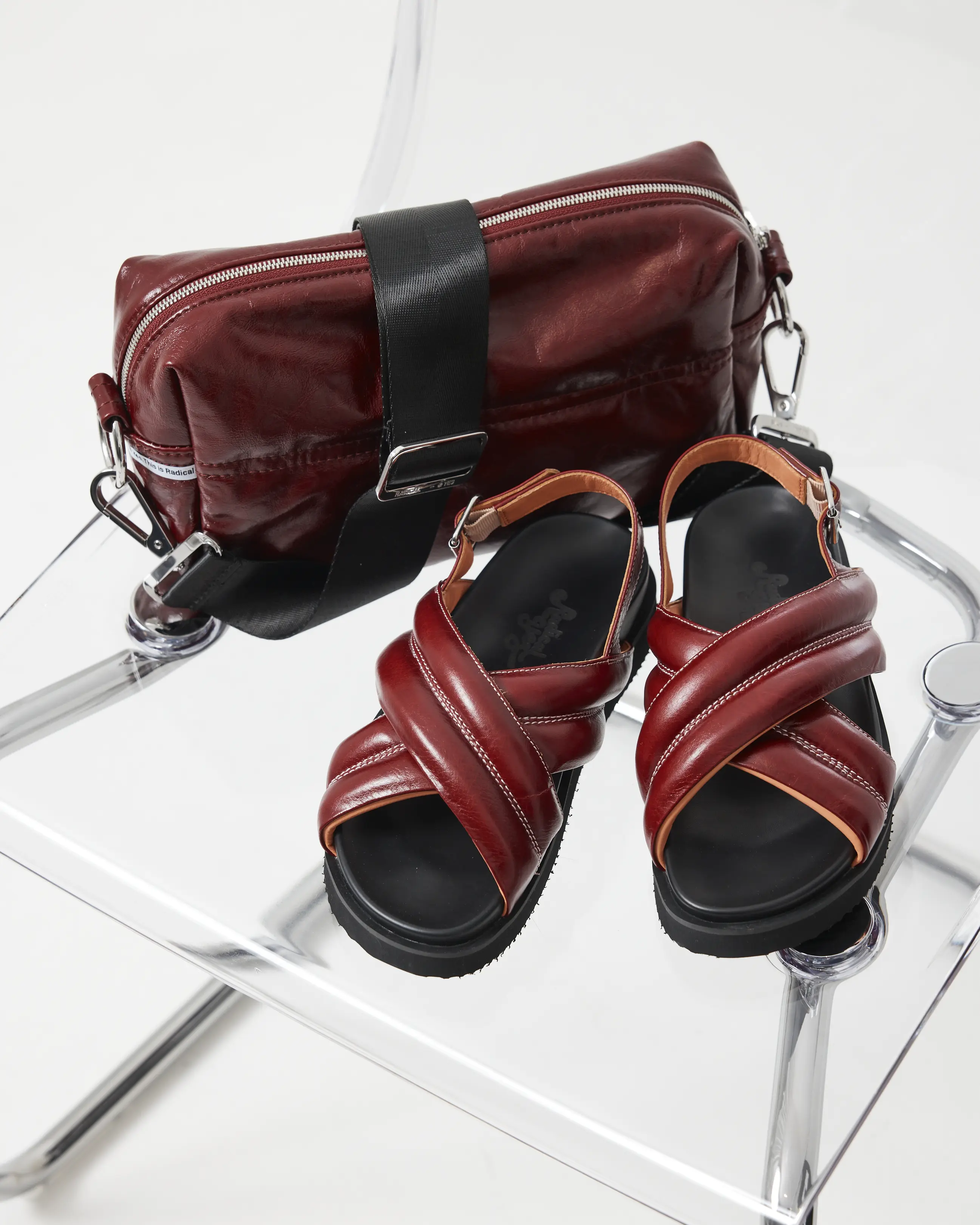 Summer Love Crossover Sandal | Biking Red - Image 6