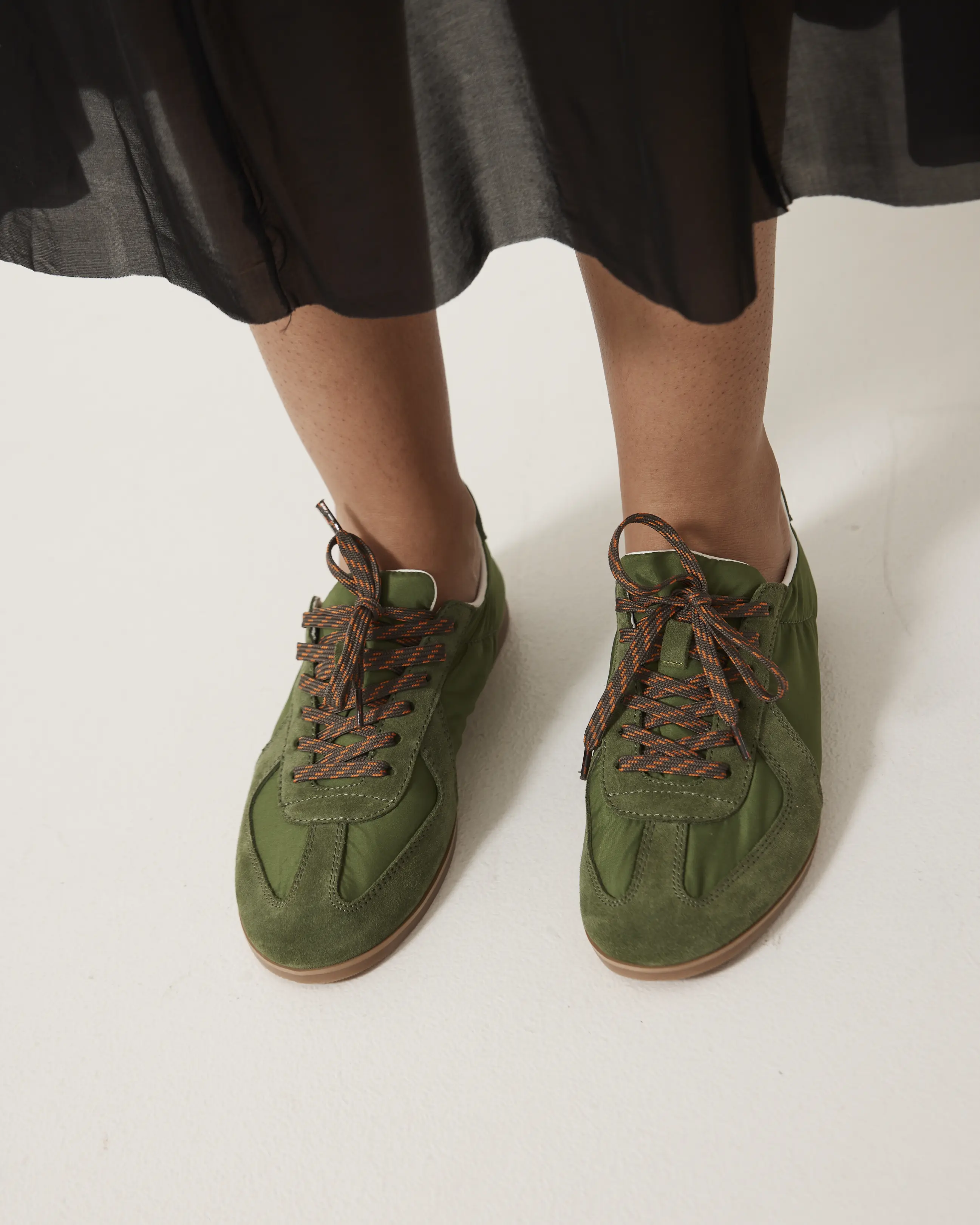 Sun Street Lace Up Sneaker | Moss Green - Image 4