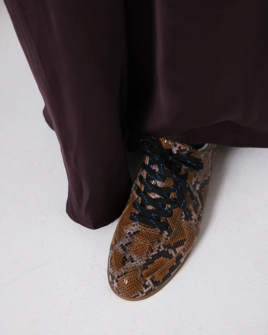Sun Street Sneaker | Caramel Snake - Image 2