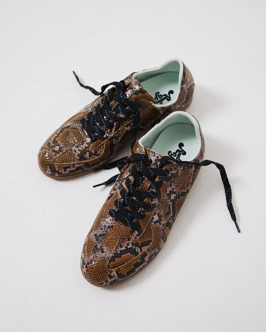 Sun Street Sneaker | Caramel Snake - Image 3