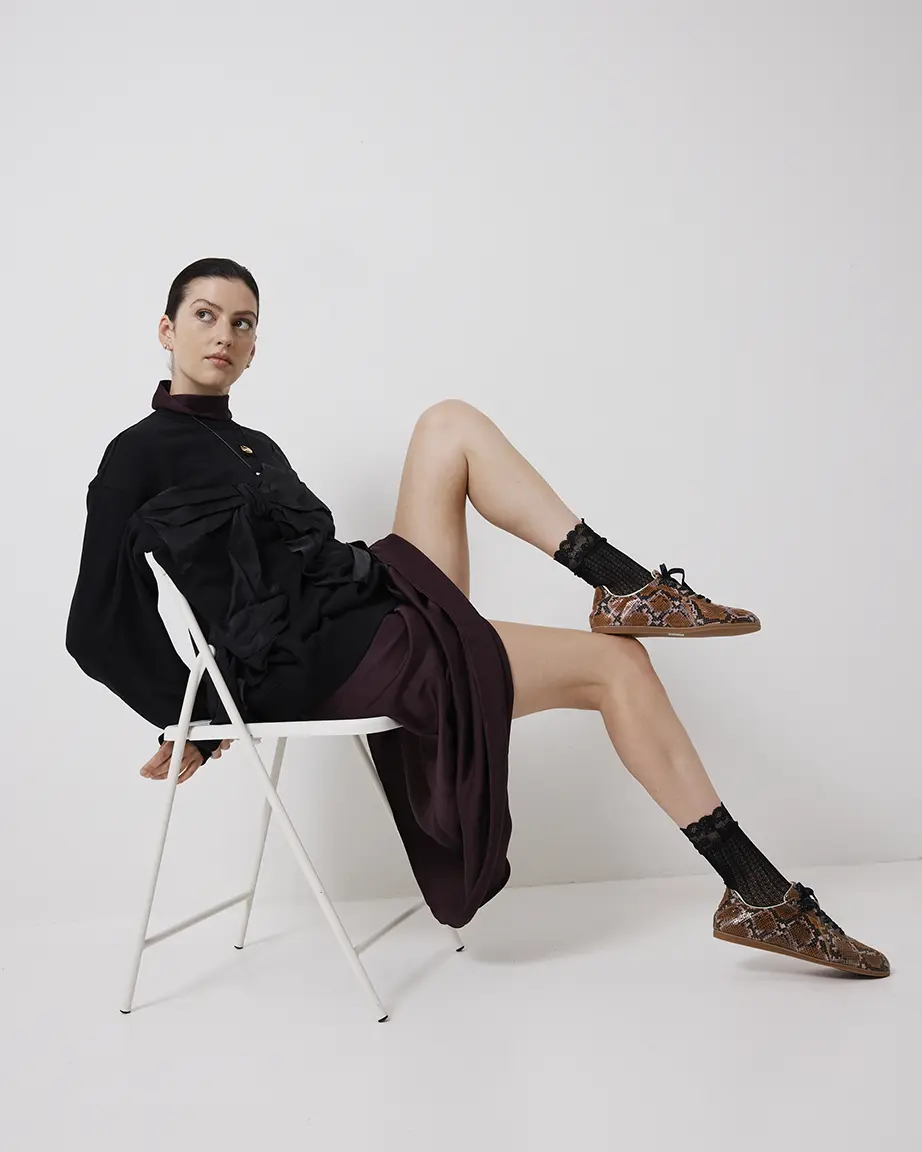 Sun Street Sneaker | Caramel Snake - Image 5