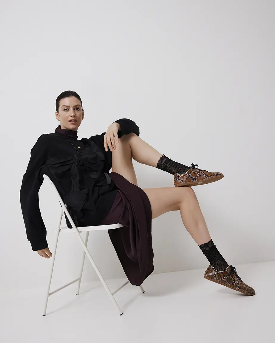 Sun Street Sneaker | Caramel Snake - Image 7