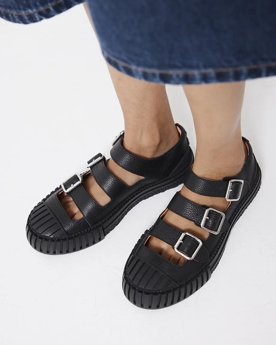 Tao Buckle Shoe | Black - Image 3
